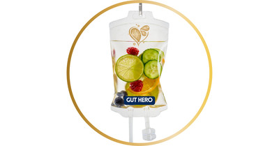 Gut Hero Drip for digestive health support at Vivere Drip Therapy