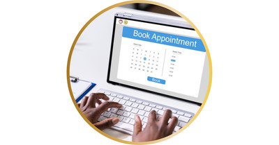 Step1: Book An Appointment